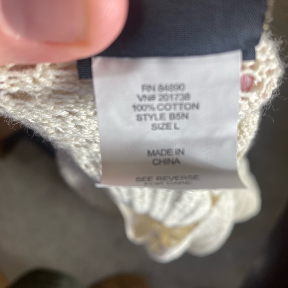 Boho Crochet Sweater NWT - Picture 11 of 15